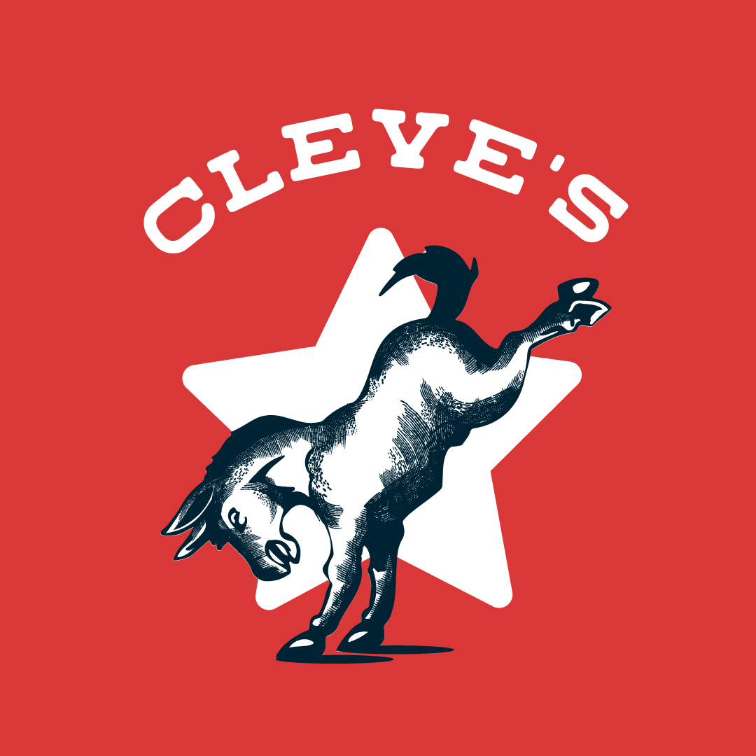 Cleve's Logo Red