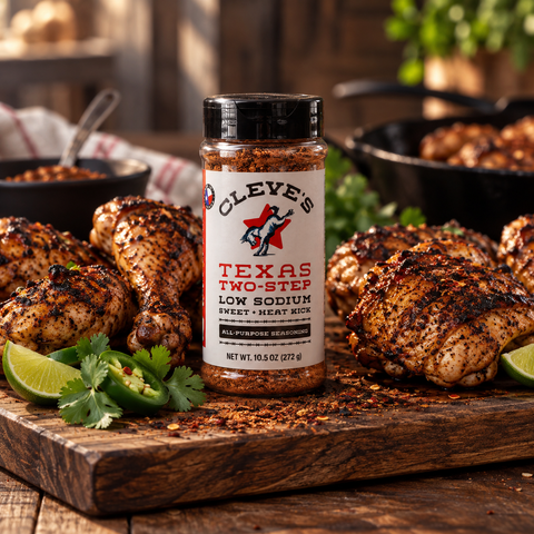 Cleve's Texas Two-Step - All Purpose Seasoning 10.5 oz
