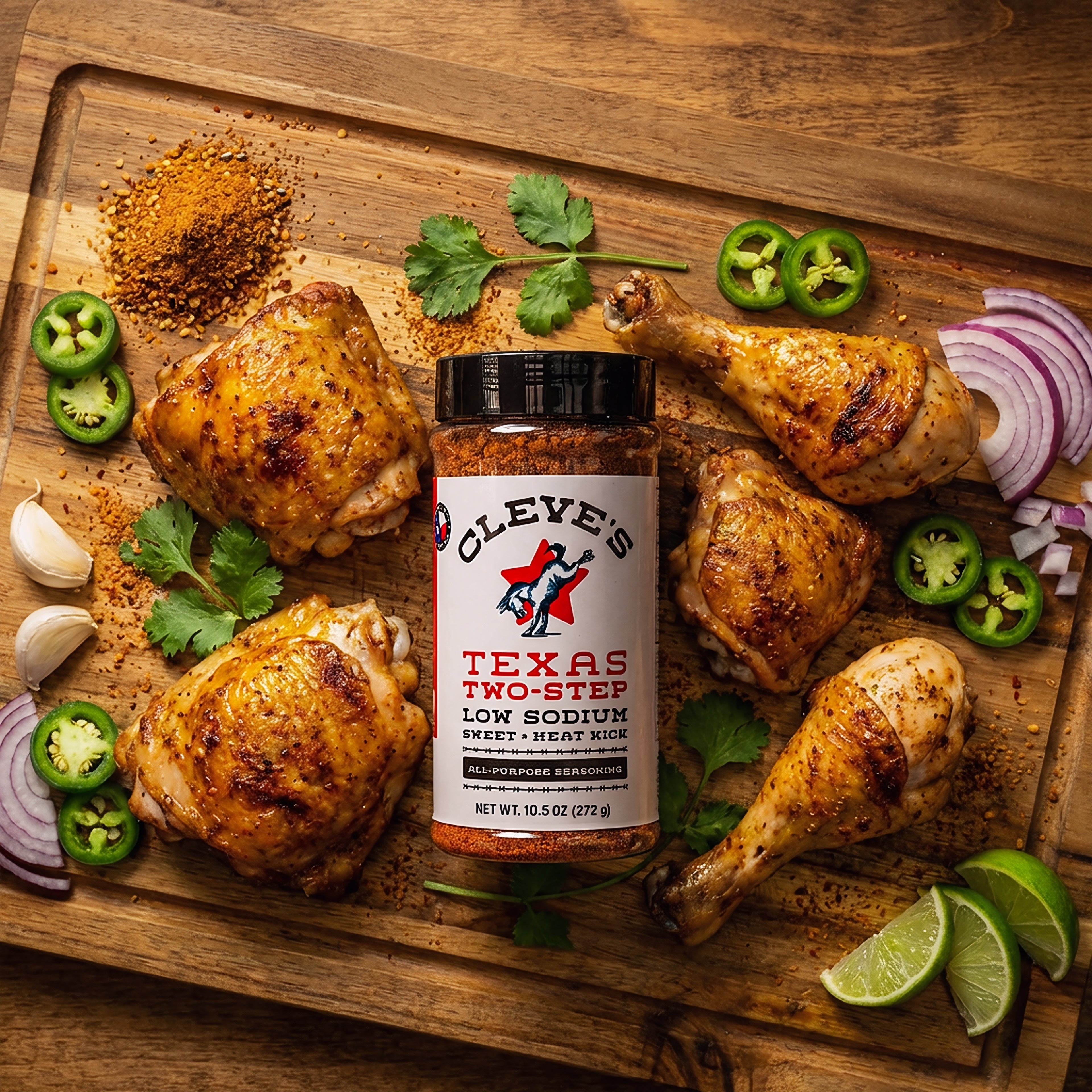 Cleve's Texas Two-Step - All Purpose Seasoning 10.5 oz – Cleve's